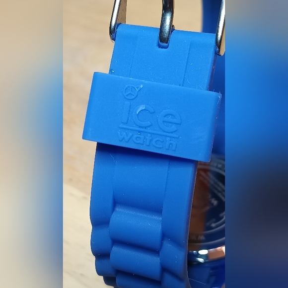 X ICE watch Forever Blue 3 hand Japanese movement with date, blue silicone b - Picture 6 of 11